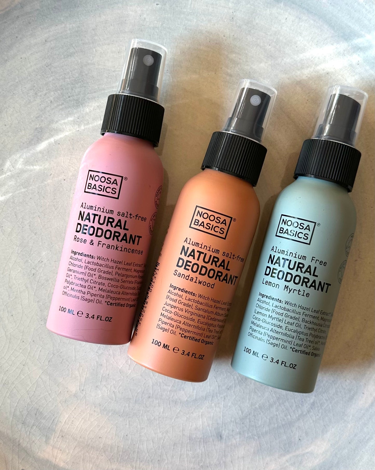 オーガニック デオドラントスプレー - サンダルウッド -