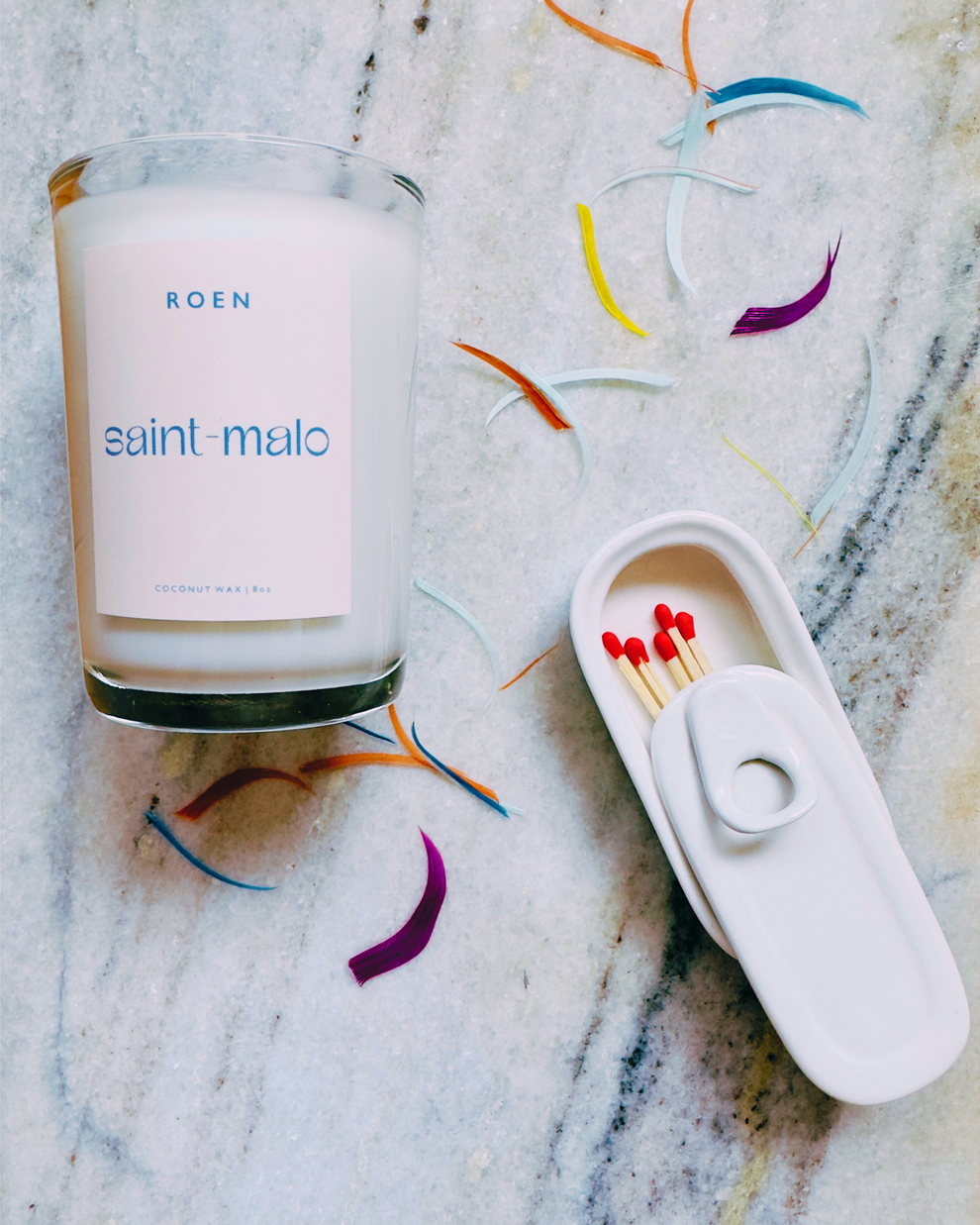 ROEN キャンドル saint malo CANDLE クリスマス SEDDAR