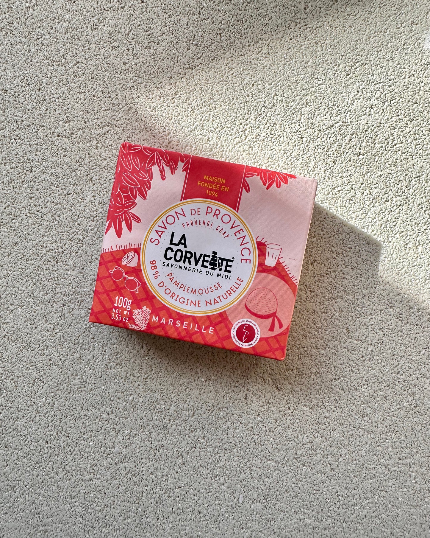 マルセイユ石鹸  - グレープフルーツ -