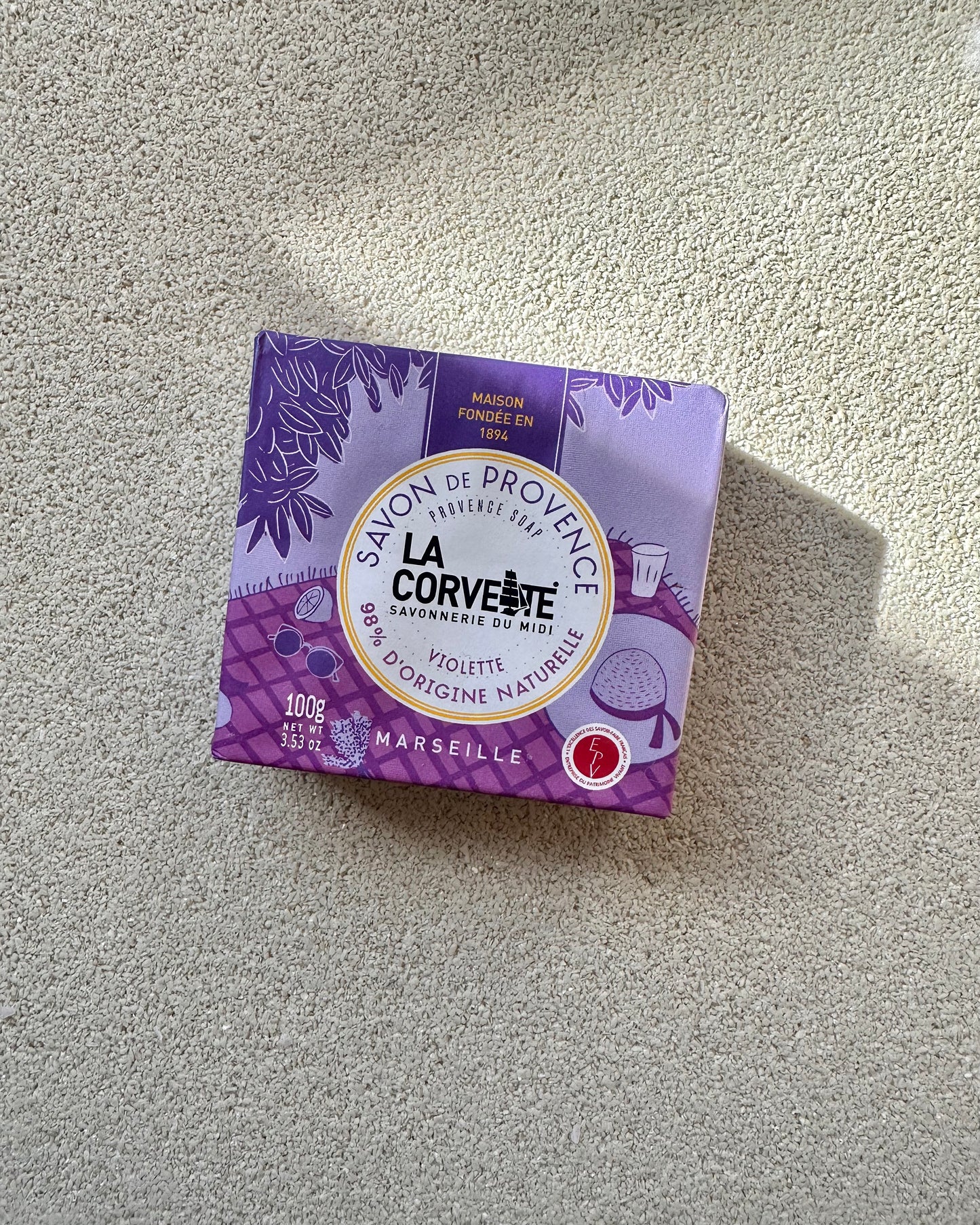 マルセイユ石鹸  - バイオレット -